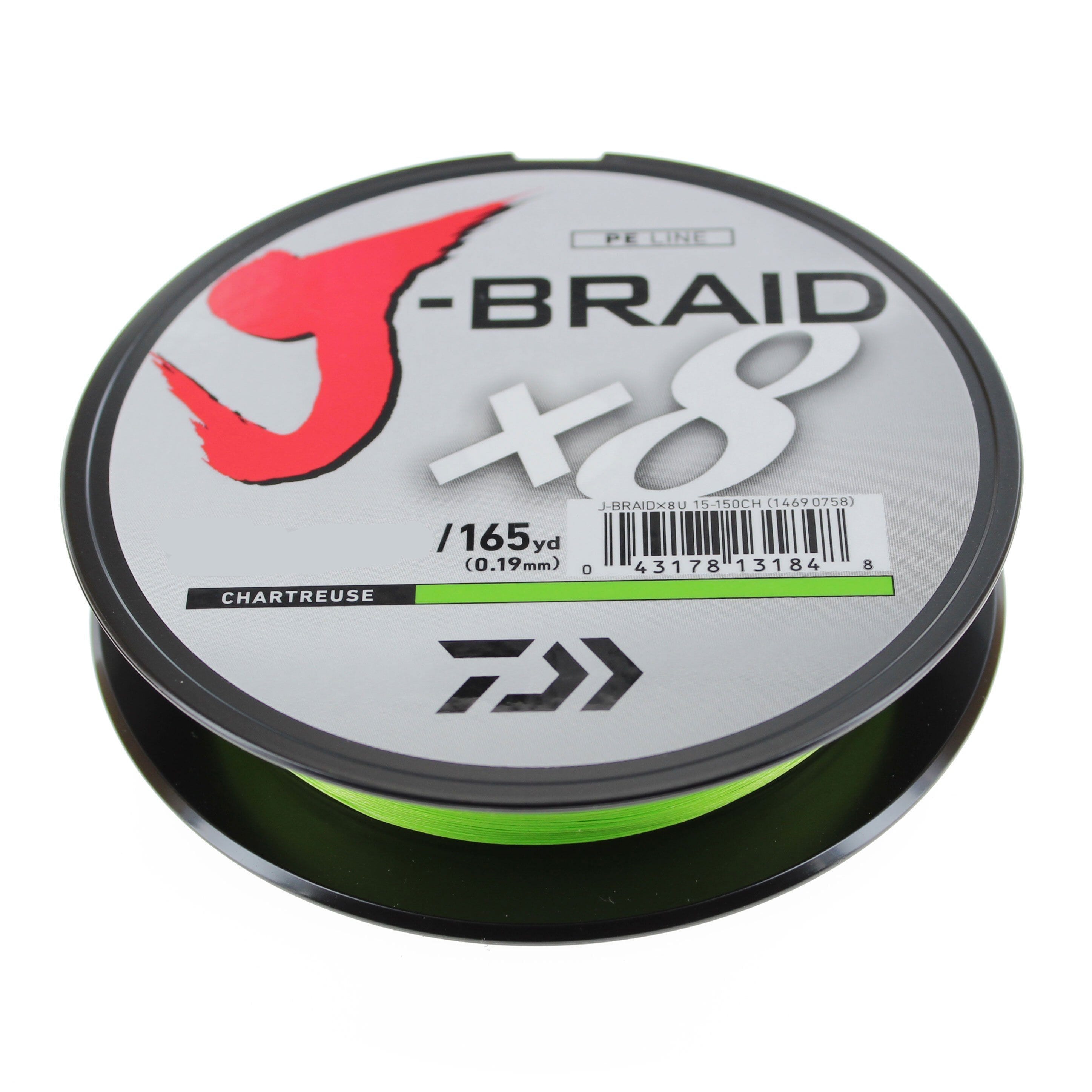 Daiwa J-BRAID Chartreuse 30lb Filler Spool, Braided Line -  Canada