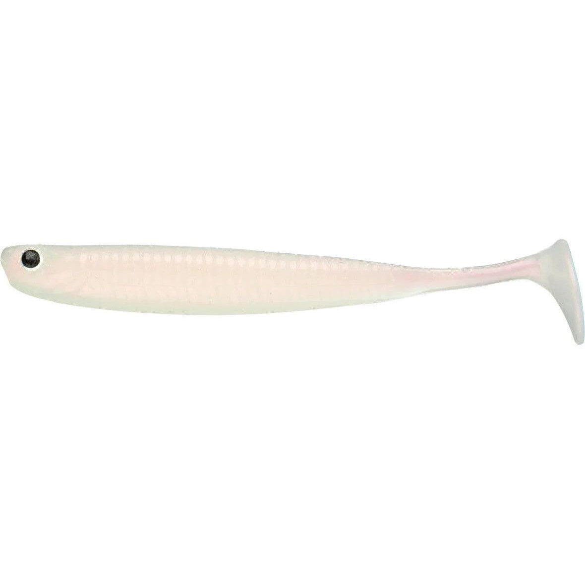 Damiki Anchovy Shad Paddle Tail Pearl White – Hammonds Fishing