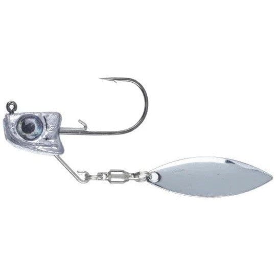 Great Lakes Finesse Sneaky Underspin - 5/16oz - White Shad Silver