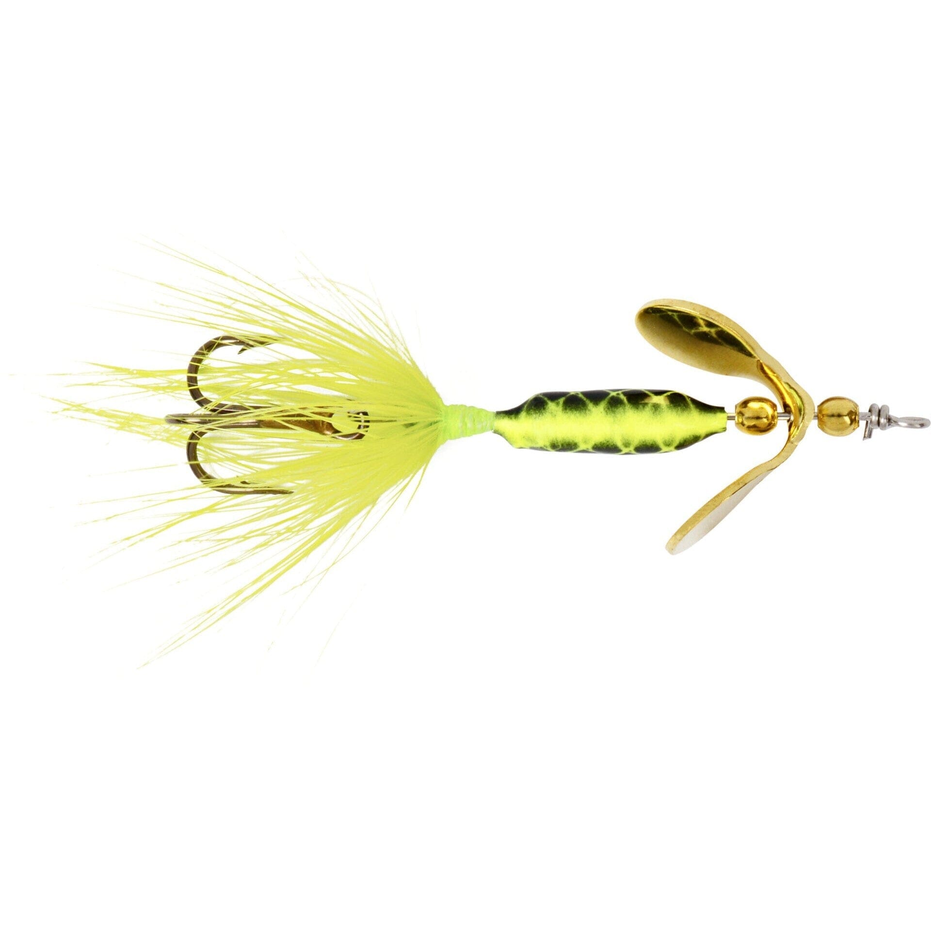 Original Rooster Tail with Treble 1/32oz Chartreuse – Hammonds Fishing