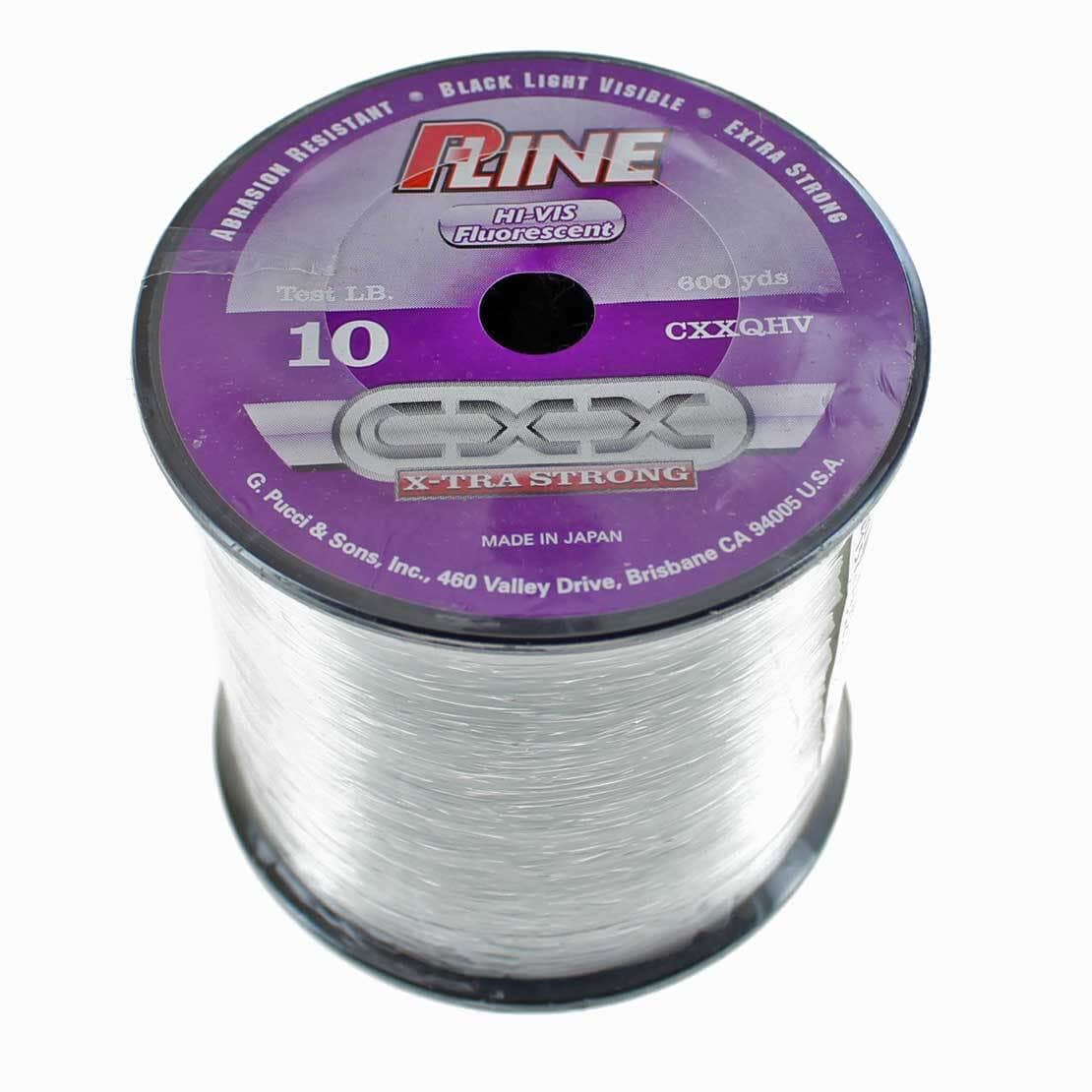 P-Line CXX X-tra Strong | 300 Yards | Crystal Clear 6 lbs.