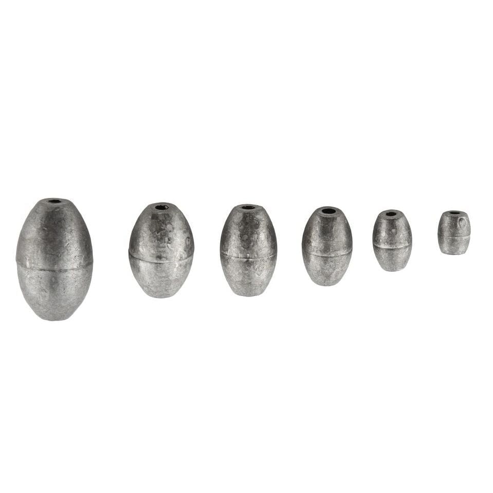 Sinkers for fishing, various weights and sizes -Tomahawk Suriname
