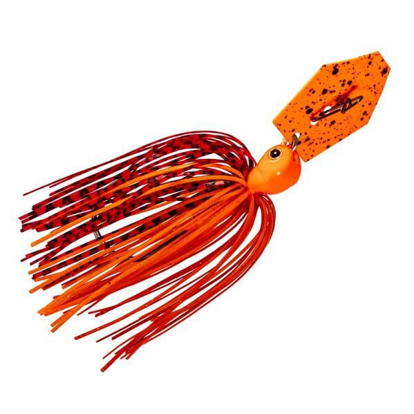 Z Man Chatterbait Jack Hammer Fire Craw Orange Blade – Hammonds Fishing