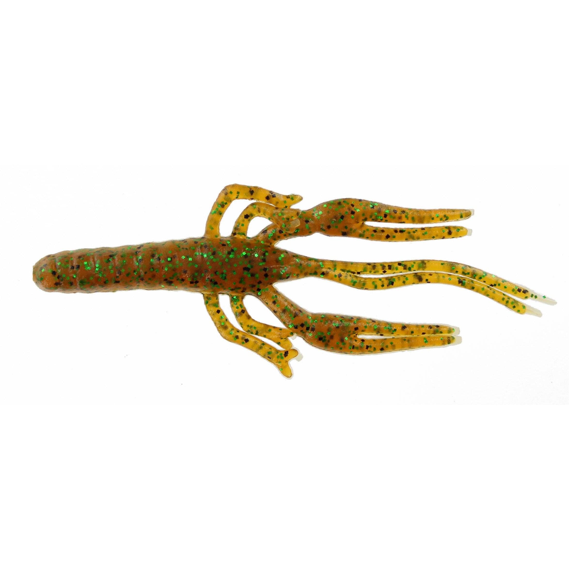 Zoom Big Critter Craw 5'' Rootbeer Pepper Green 10Pk – Hammonds Fishing