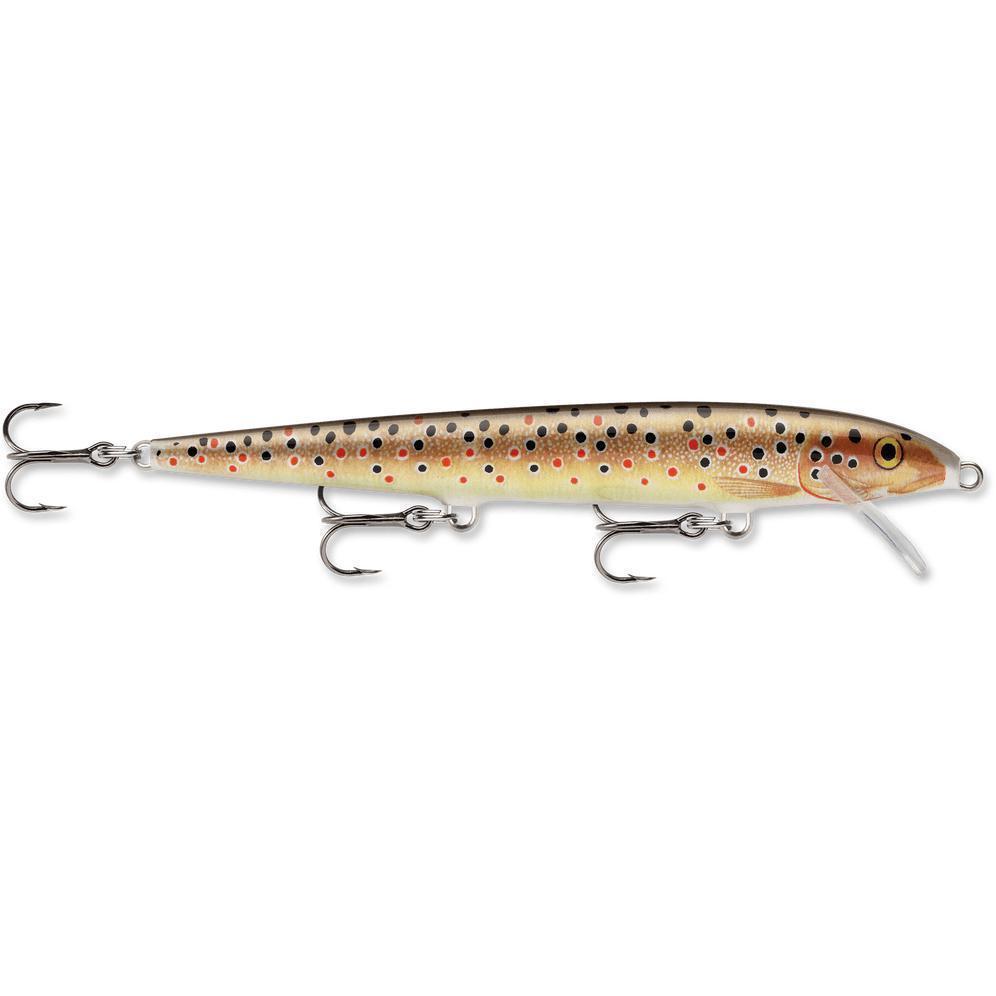 Rebel Ghost Minnow, 1/8oz Brown Trout fishing lure #11782