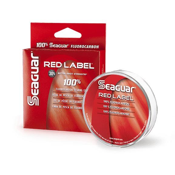 Seaguar Red Label Fluorocarbon 250 yd Fishing Line, 4 lb, Clear