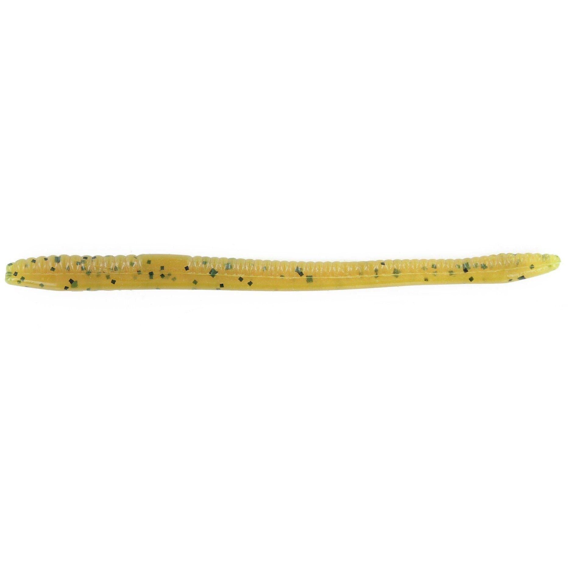 Zoom Finesse Chartreuse Pepper 4.5'', 20Pk, Soft Baits 