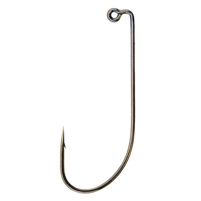  Gamakatsu Worm Light Tin Keeper Fishing Hook with Nano Smooth  Coat (1 Pack), Size 1, Black : Sports & Outdoors