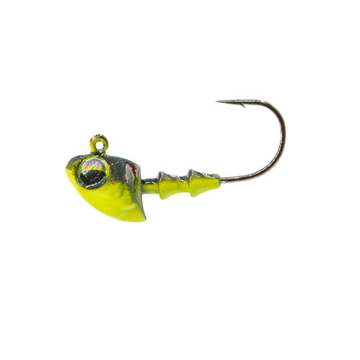 6th Sense Crappie Jig Heads 5pk - Black Neon-Hammonds Fishing