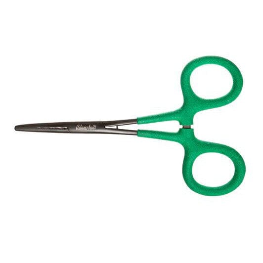 Adamsbuilt Mosquito Forceps Black and Green-Hammonds Fishing