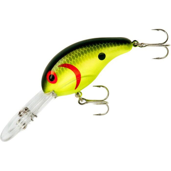 Bandit Crankbait Chartreuse Black Back-Bandit Crankbait-Hammonds Fishing