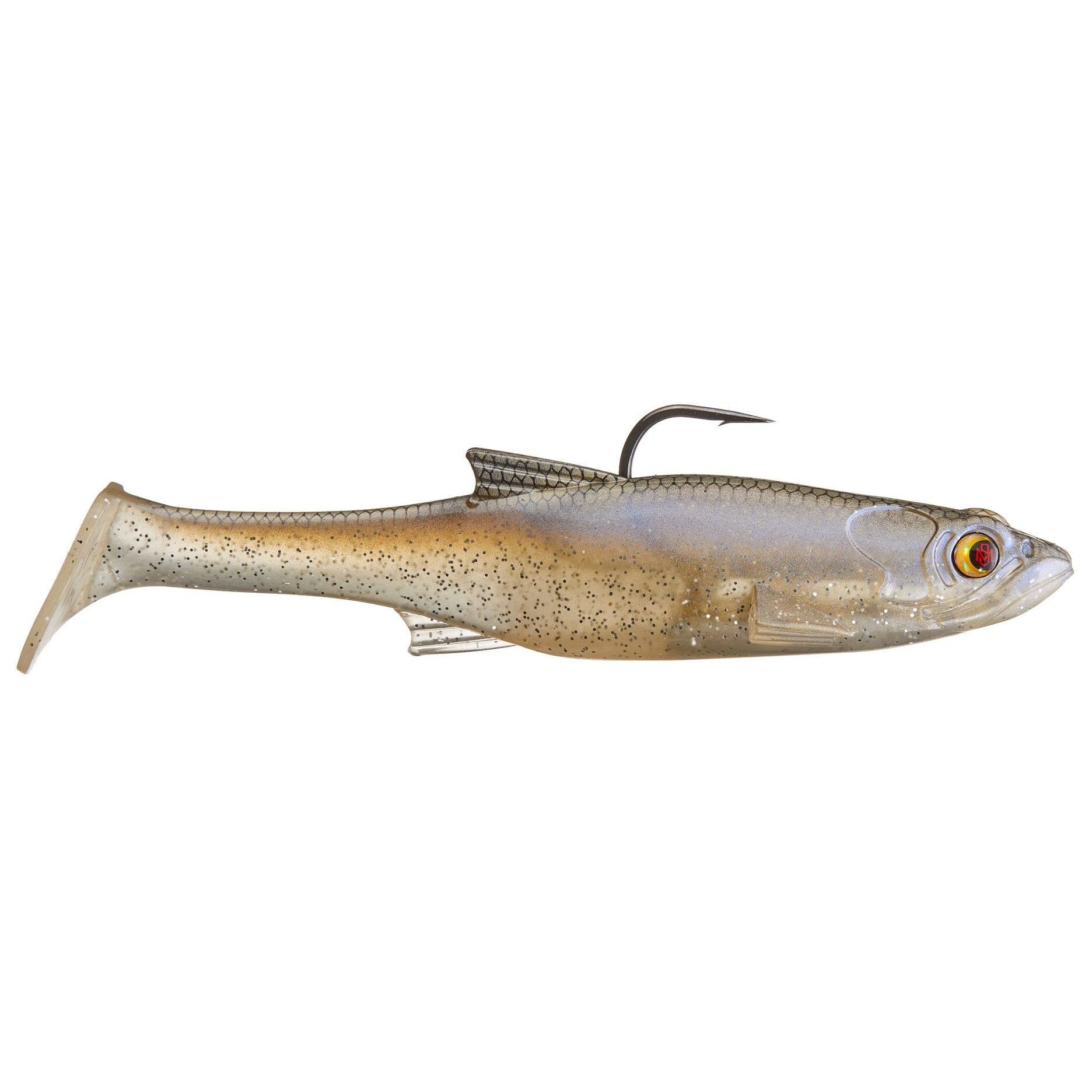 Bass Mafia Daingerous Loaded Swimbait 6" Black Back Shad