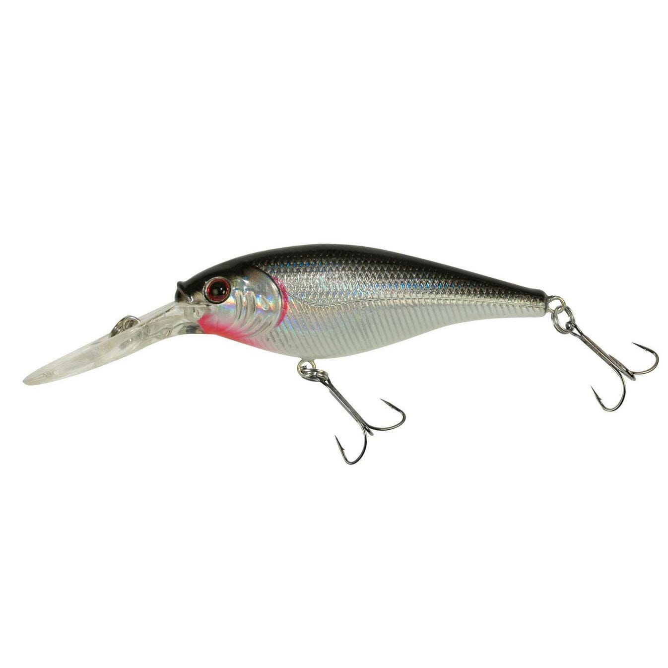 Berkley Flicker Shad Black and Silver