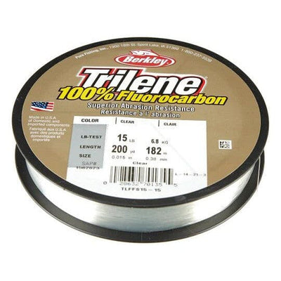 Vicious Fishing FLO Fluoro 100% Fluorocarbon Fishing Line, Clear - 200  Yards