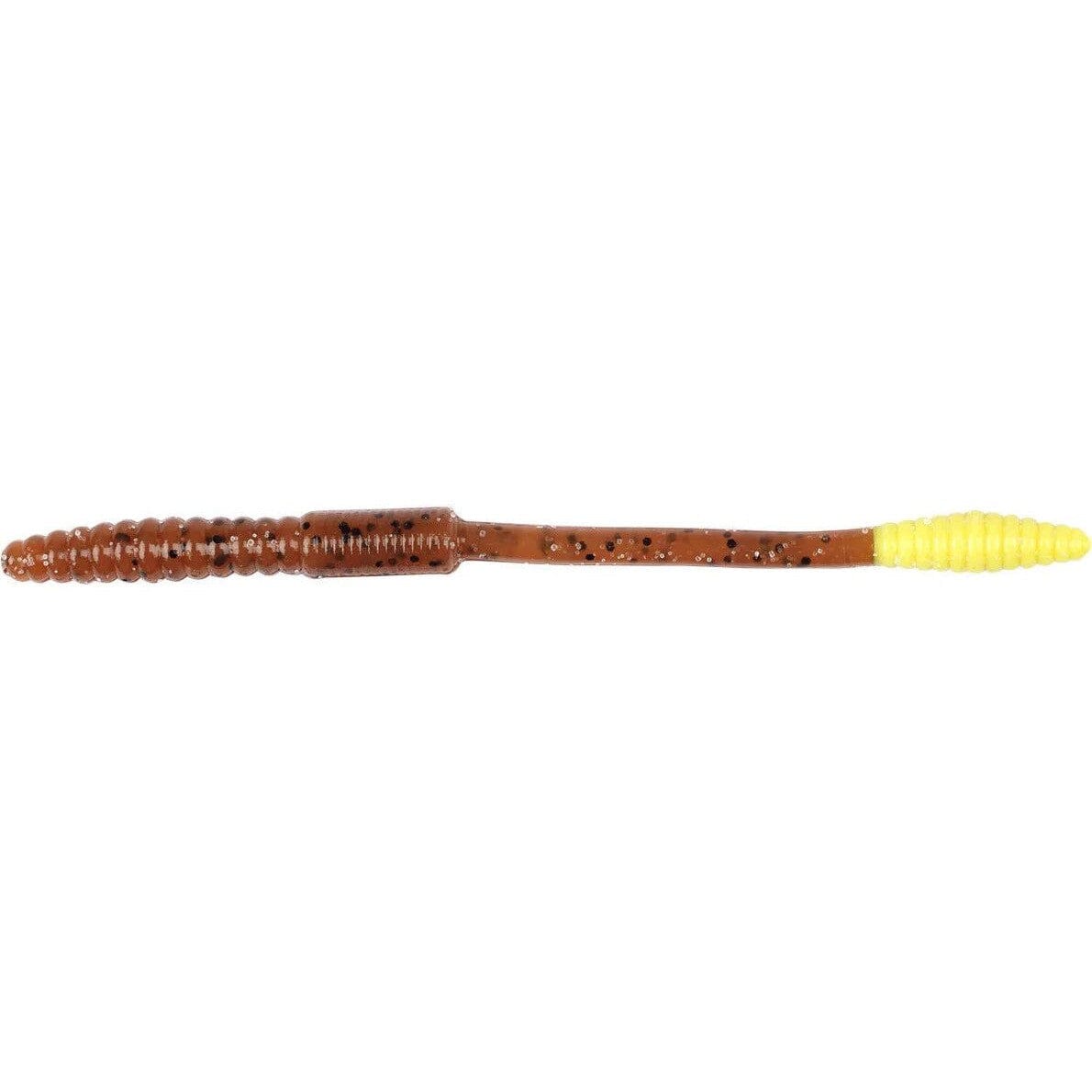 Big Bite Baits Squirrel Tail Worm Pumpkin Chart. Tail