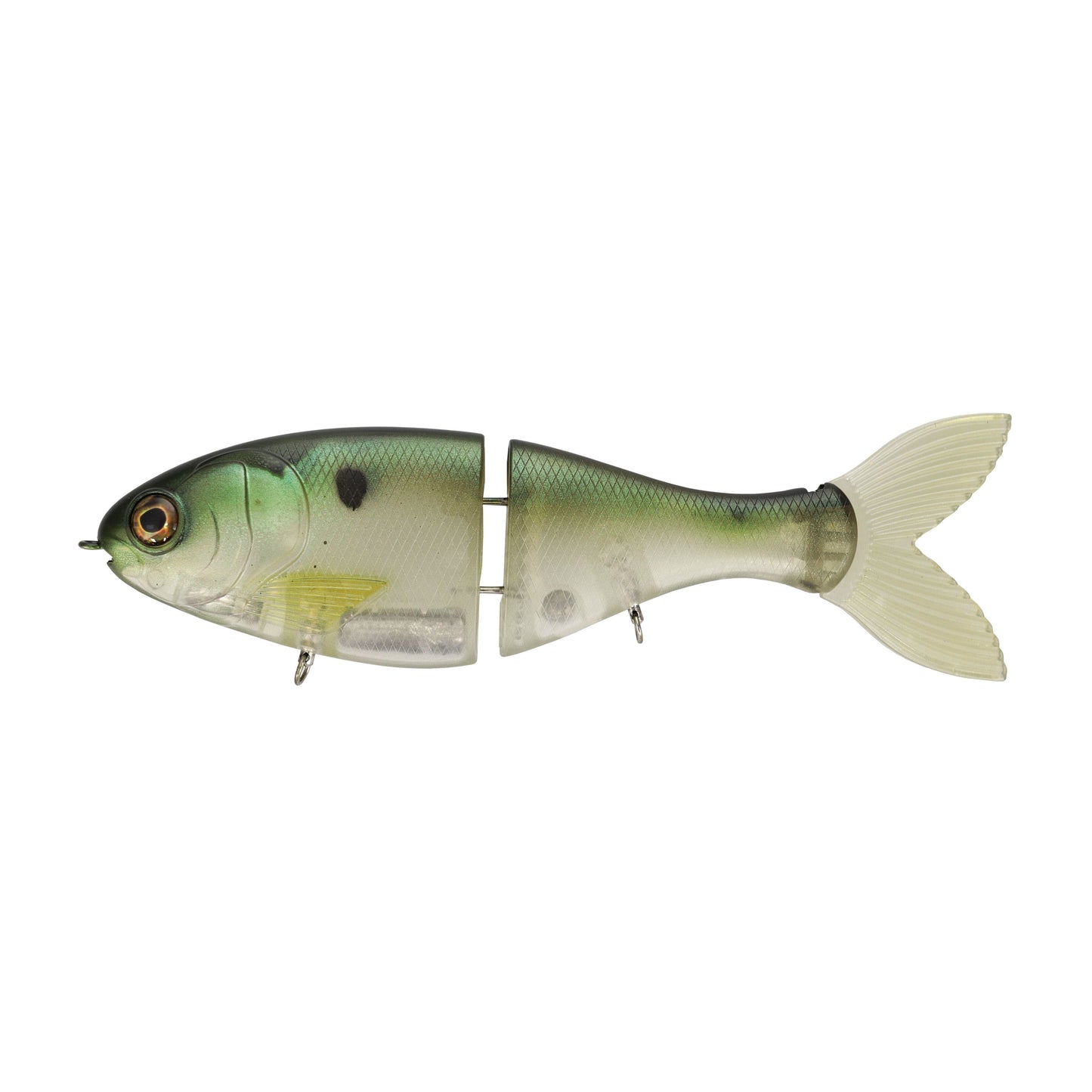 Bucca Brand 6" Trick Shad Green Gizzard