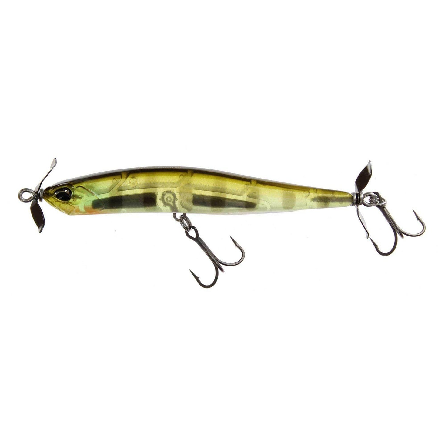 Duo Realis Spinbait Spybait 80 Ghost Gill-DUO Spinbait 80-Hammonds Fishing