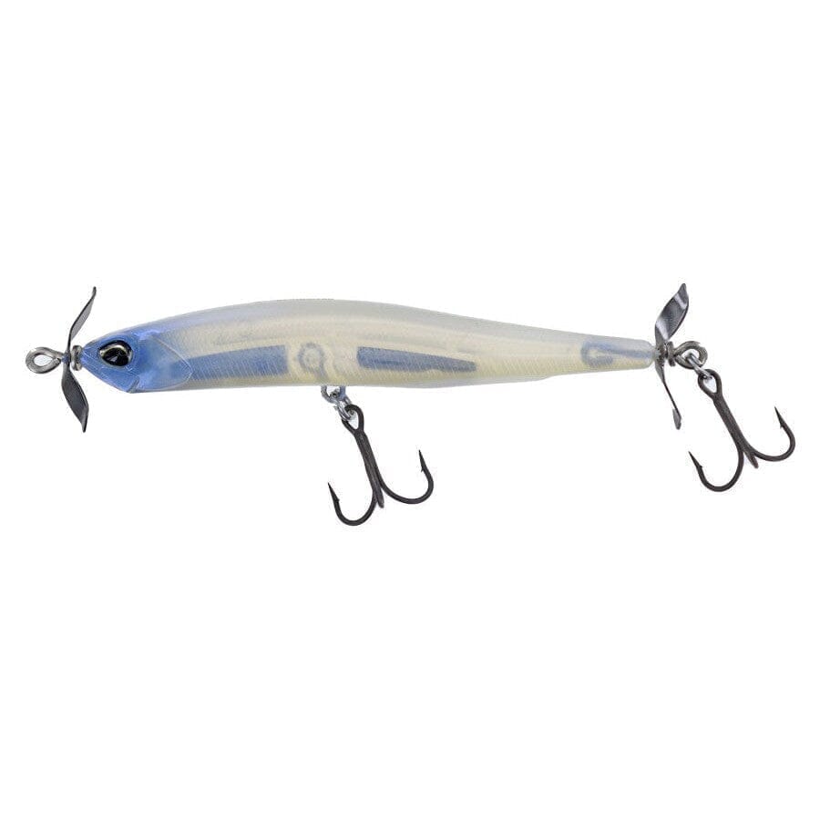 Duo Realis Spinbait Spybait 80 Ghost Pearl-DUO Spinbait 80-Hammonds Fishing