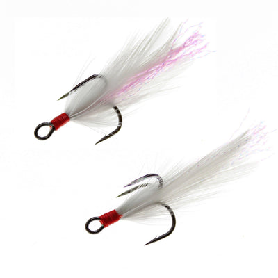 Owner Tournament Trailer Feathered Trebles 2pk