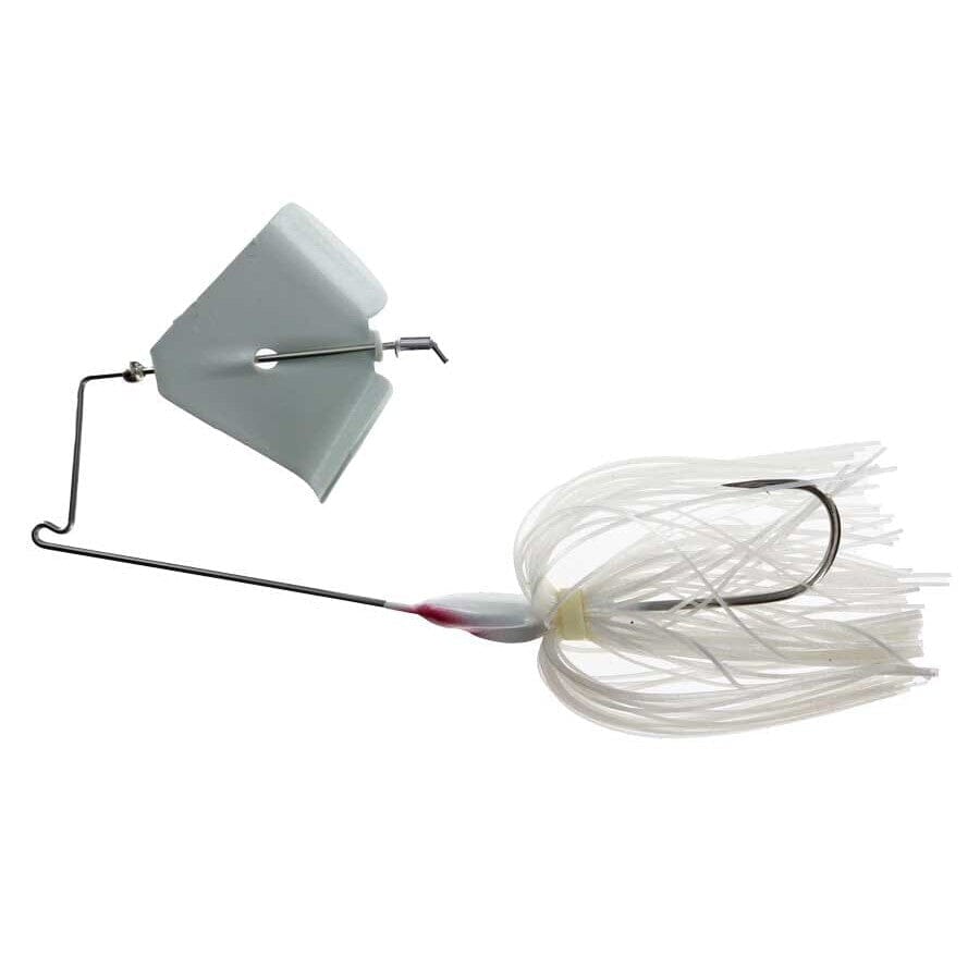 Georgia Blade Buzzbait Pearl with Pearl Blade W11S