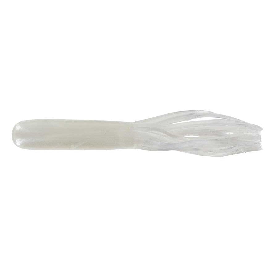 Gitzit Fat Tubes 3.5'' Pearl White 10pk