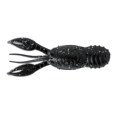 Great Lakes Finesse Juvy Craw Tube 2.5" Matte Black-Great Lakes Finesse Juvy Craw Tube 2.5"-Hammonds Fishing