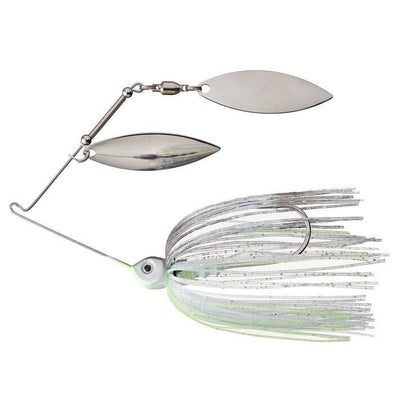 Greenfish Bad Little Blade Double Willow Spinnerbait New's Flash