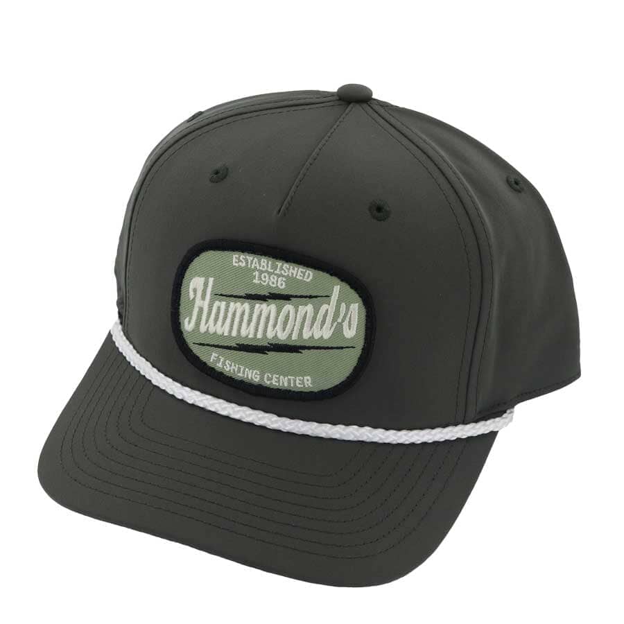 Hammond's Hat 258 Rope White Olive Lighting Logo