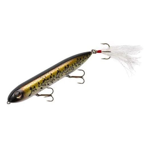 Heddon Feathered Dressed Super Spook Baby Bass-Heddon Feathered Dressed Super Spook-Hammonds Fishing