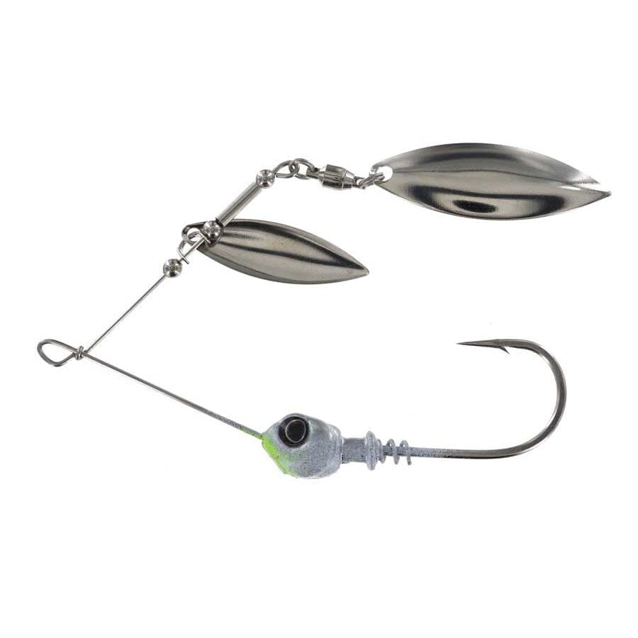 Hudson Skirtless Spinnerbait Alpha Shad