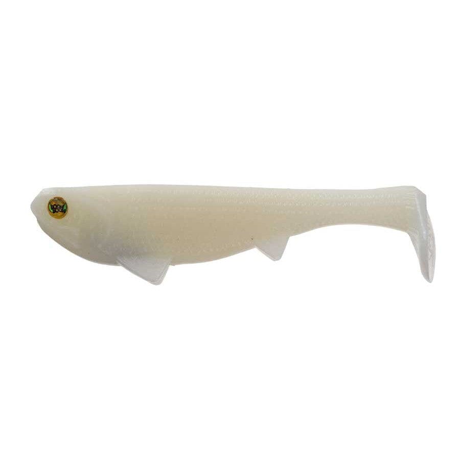 Optimum Boom Boom Line Thru Swimbait Pearl White