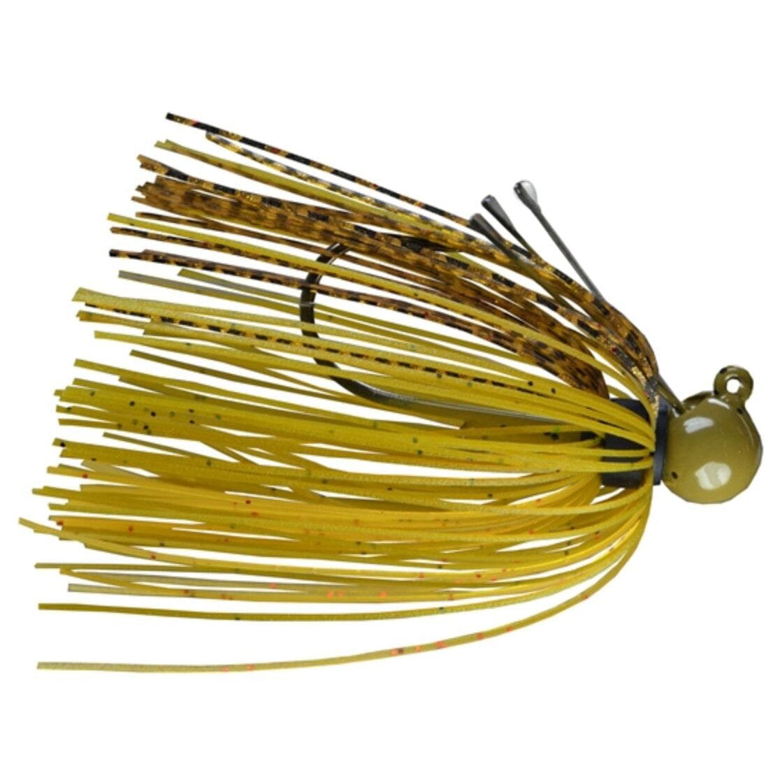 Picasso Tungsten Little Spotty Jig Green Pumpkin Orange Tiger-Picasso Tungsten Little Spotty Jig-Hammonds Fishing