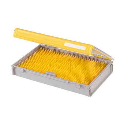 Plano EDGE 3600 Hook Utility Box, Clear/Yellow, Tackle Storage Accessories