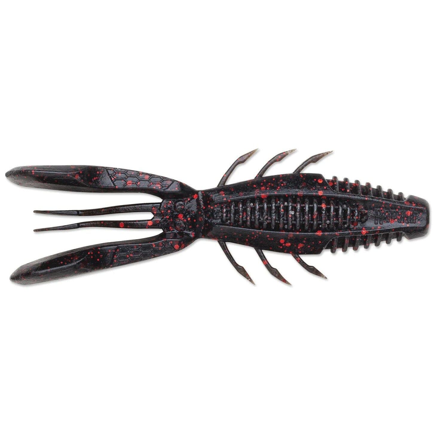 Rapala Crush City 4" Bronco Bug Black Red Flake