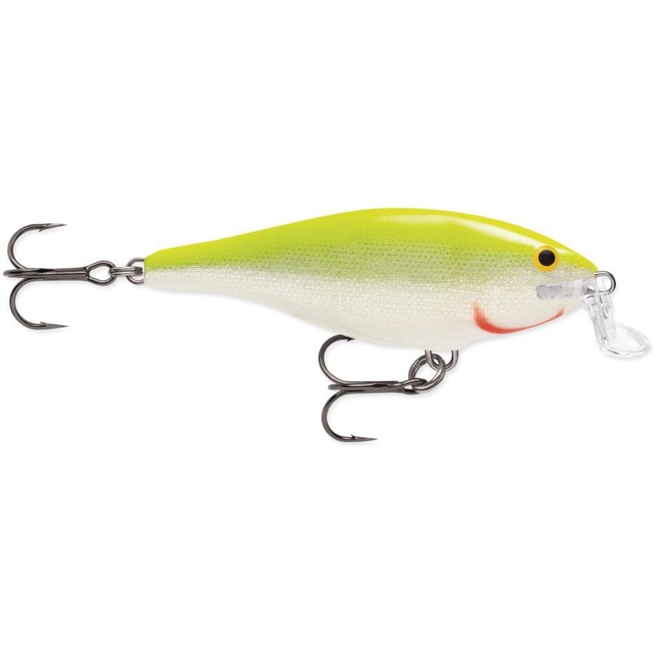 Rapala Shallow Shad Rap Chartreuse Silver