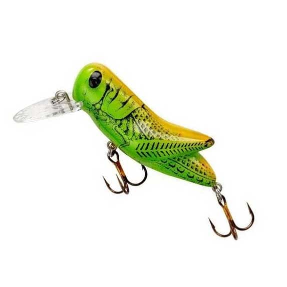 Rebel Crickhopper Green Grass Hopper-Rebel Crickhopper-Hammonds Fishing