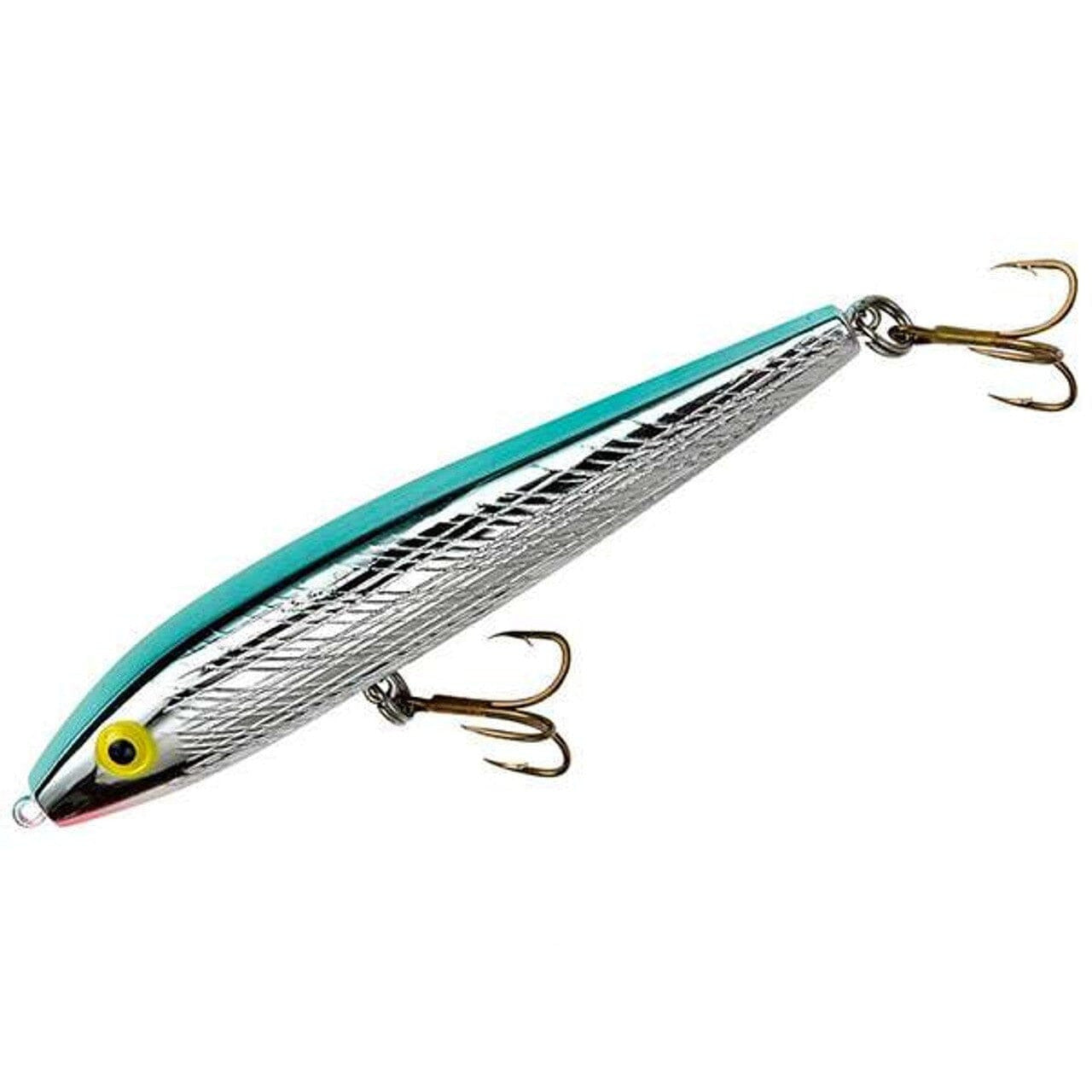 Rebel Jumpin Minnow 4 1/2" Silver Blue