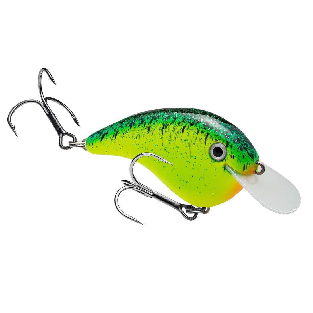 Strike King Chick Magnet Jr Chartreuse Blue Back Splatter