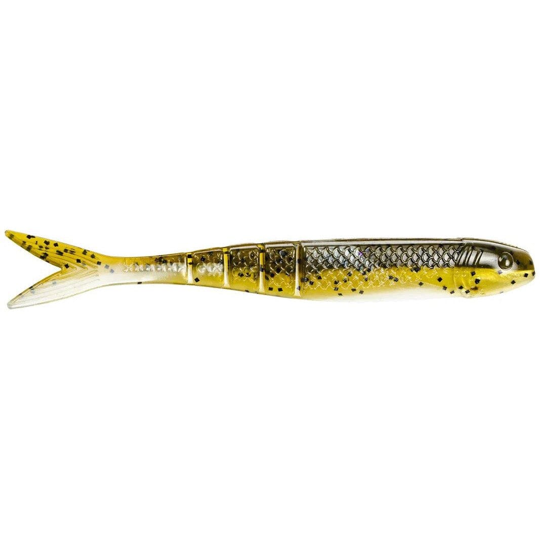 Strike King KVD Blade Minnow 4 1/2" Green Pumpkin Pearl Belly