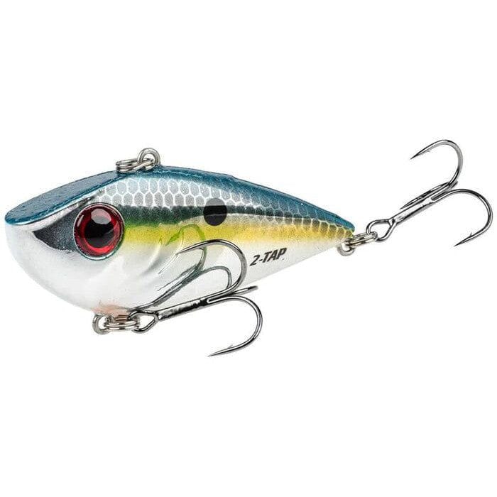 Strike King Red Eyed Shad Tungsten 2 Tap Chrome Sexy Shad