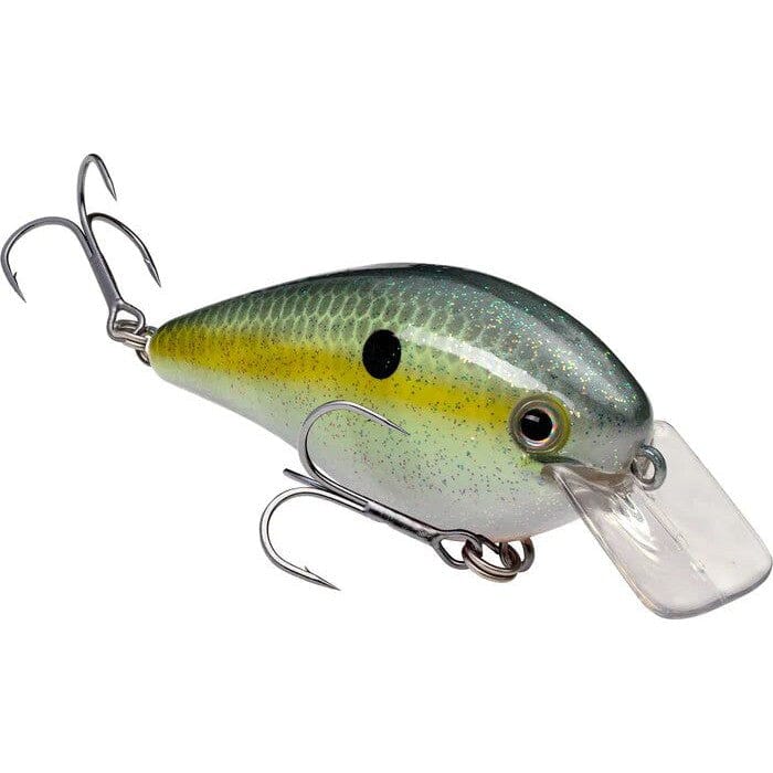 Strike King Square Bill 1.5 Hard Knock Crankbait Chartreuse Sexy Shad