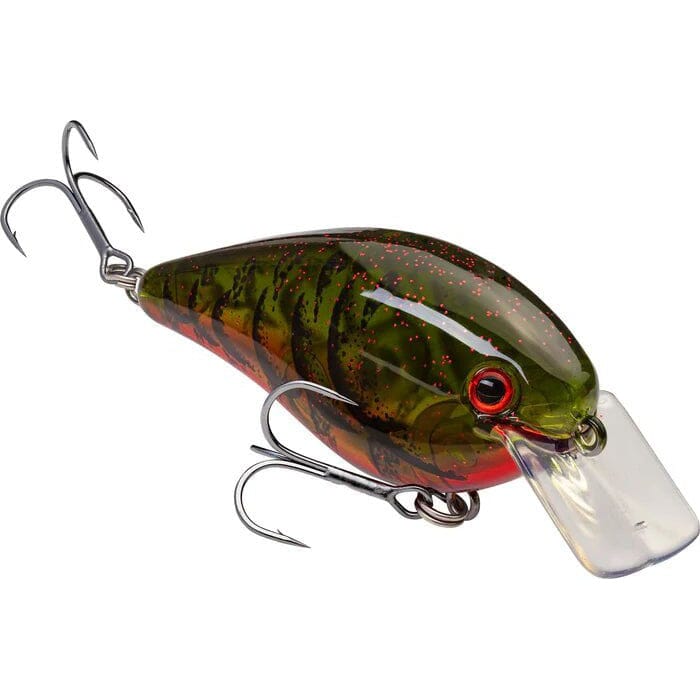 Strike King Square Bill 1.5 Hard Knock Crankbait Phantom Watermelon Red Craw