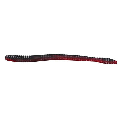 Zoom Magnum Trick Worm 7'' Red Shad 8pk-Zoom Magnum Trick Worm-Hammonds Fishing