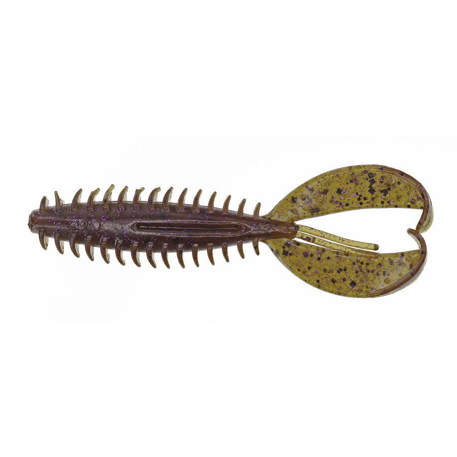 Zoom Z-Craw Green Pumpkin Purple 6pk