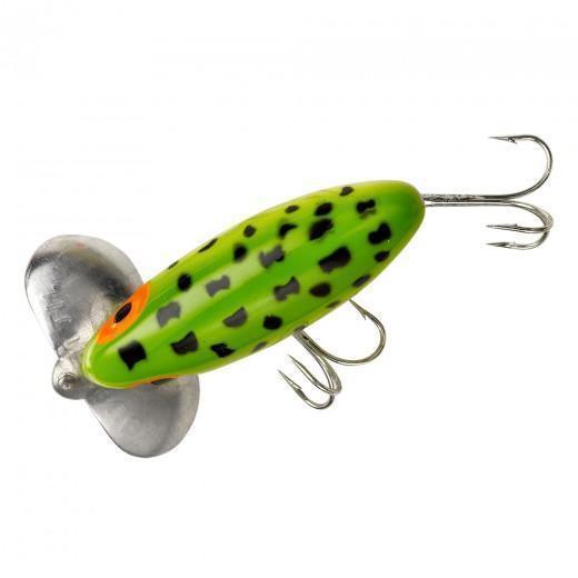 Arbogast 3'' Jitterbug 5/8 Oz - Frog/White Belly