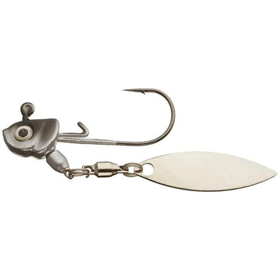 Cool Baits Down Under Black Shad With Nickel Blade-Cool Baits Down Under-Hammonds Fishing