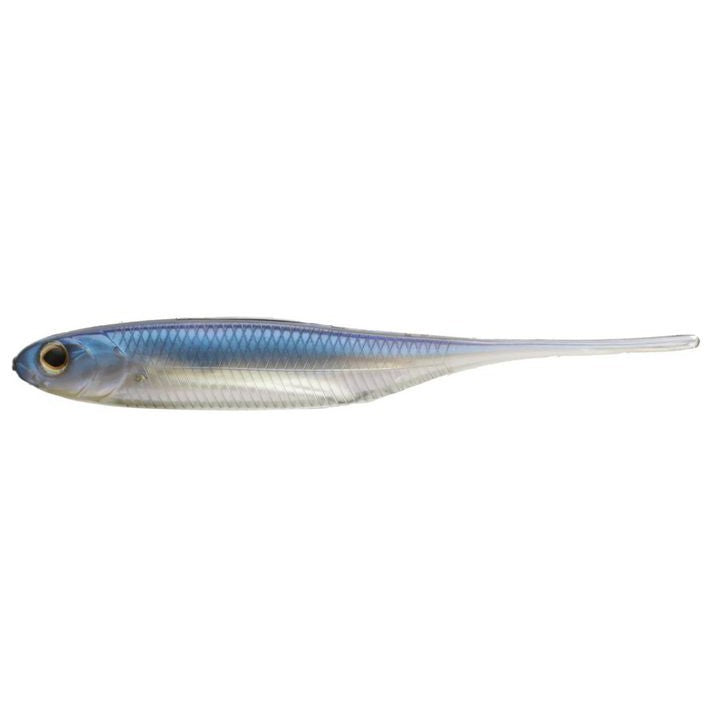 Fish Arrow Flash J Straight Tail Shad Pro Blue Silver #04