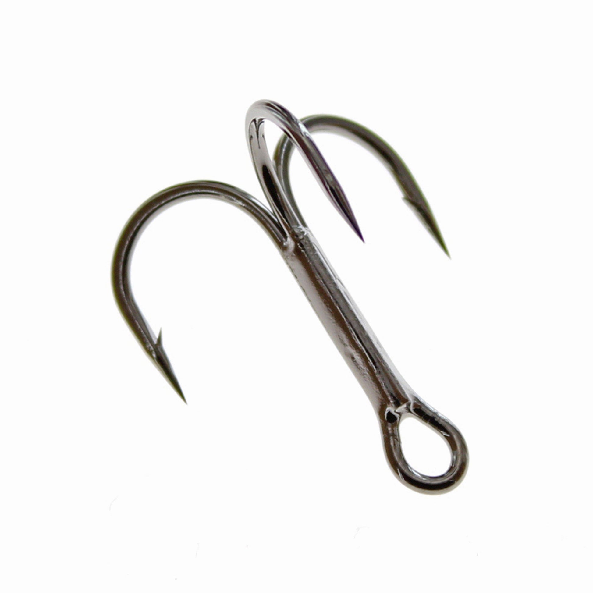 Gamakatsu 2X Strong Round Bend Treble Hooks