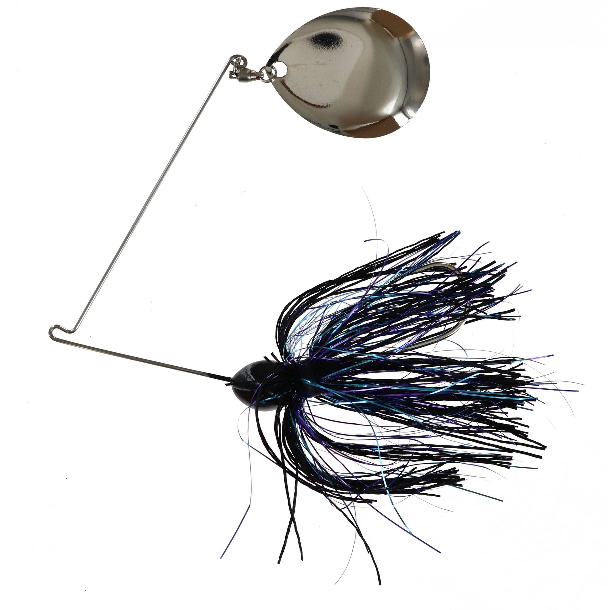 Georgia Blade Night Spinnerbait 700 Midnight Madness Nickel Blade