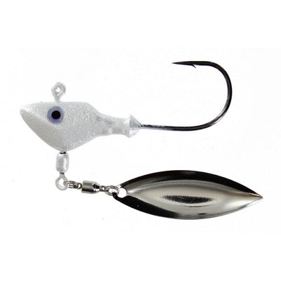 Georgia Blade Underspin Pearl-Ga Blade Underspin-Hammonds Fishing